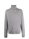 Off-white Basic Knit Turtleneck Sweater