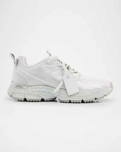 Off-white Men's Be Right Back Mesh Runner Sneakers In Animation Trasparent Gr