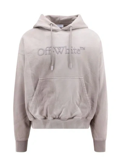 Off-white Men's Beige Drawstring Hoodie For Luxurious Comfort And Urban Edge In Tan
