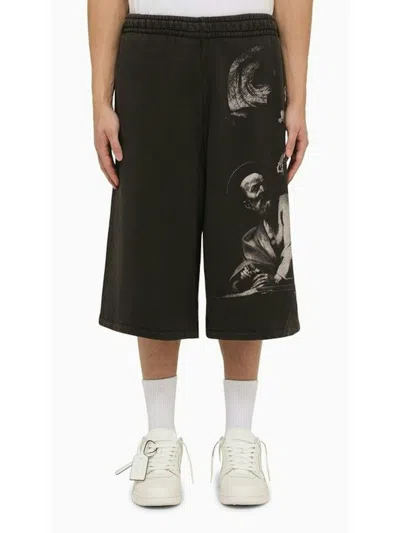 OFF-WHITE MEN'S BERMUDA SHORTS S.MATTHEW
