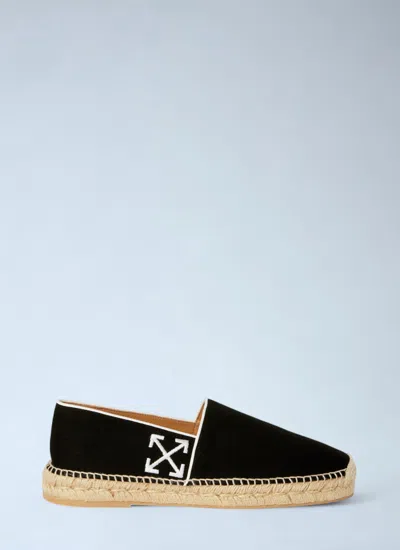 Off-white Off White Men Biarritz Espadrillas In Black