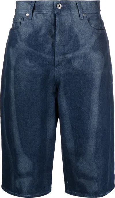 OFF-WHITE MEN'S BODY SCAN BERMUDA SHORTS