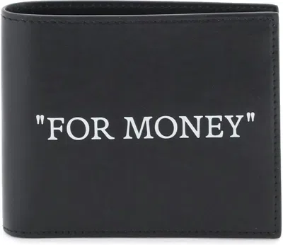 Off-white Men's Bookish Bifold Wallet In Black