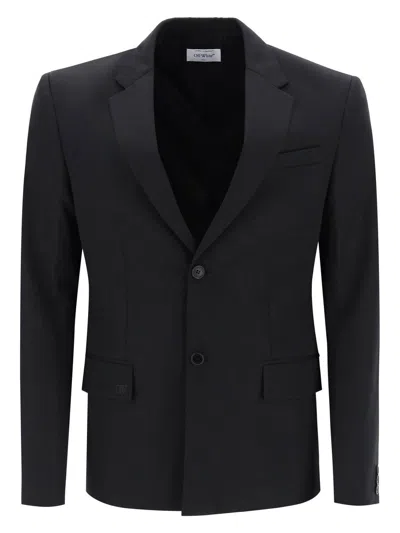 OFF-WHITE MEN'S CLASSIC WOOL BLAZER