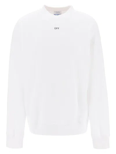 OFF-WHITE MEN'S COTTON SWEATSHIRT | SIZE XL | OMBA054C99FLE006 COLOR 0110