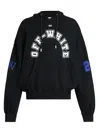 OFF-WHITE MEN'S FOOTBALL OVER COTTON HOODIE