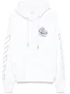 Off-white Fresco Arrow Skatehoodie In White