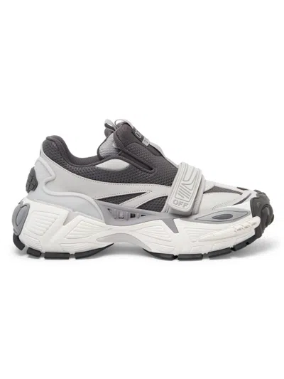 Off-white Glove Colour-block Panelled Sneakers In Grey