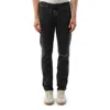Off-white Hv Drawstring Jeans In Black