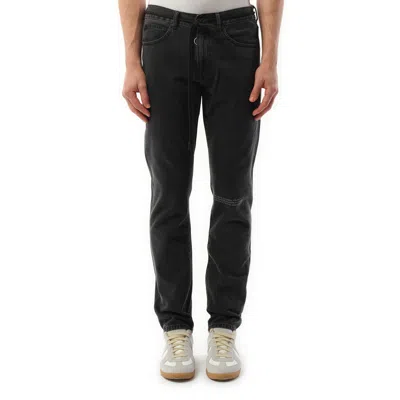 Off-white Men's Hv Denim Pants In Black