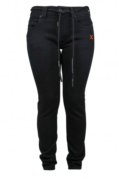 Off-white Men Jean In Black