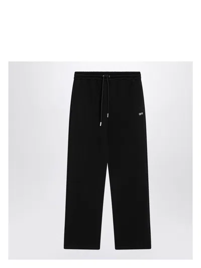 OFF-WHITE MEN'S JOGGING TROUSERS WITH OFF LOGO