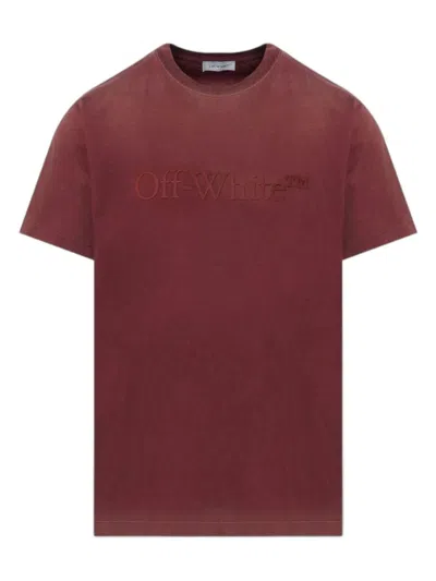 Off-white Laundry Slim Short Sleeve Mini Tee In Brown