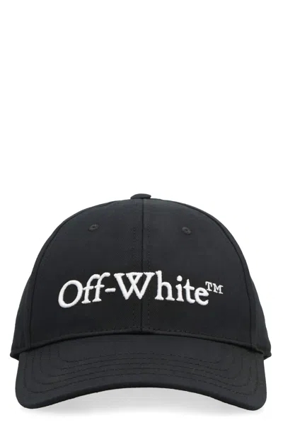 Off-white Men's Logo Baseball Cap In Black