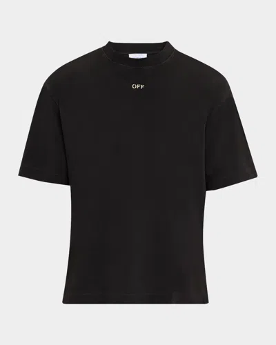 Off-white Men's Martyrdom Arrow Skate T-shirt In Vintage Bl