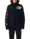 OFF-WHITE MEN'S MOON PHASE FIELD JACKET IN SIERRA_L BY OFF-WHITE FOR FW23
