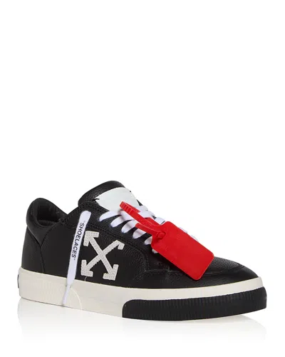 Off-white Men's New Low Top Sneakers In Black White