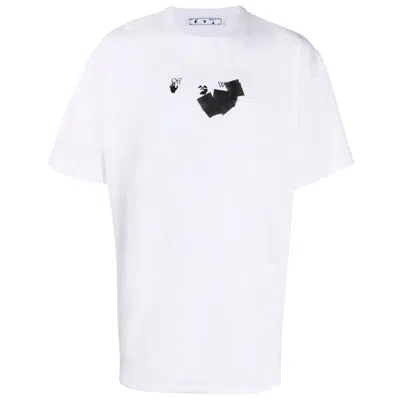 Pre-owned Off-white Men's Off Arrows Print T-shirt In White