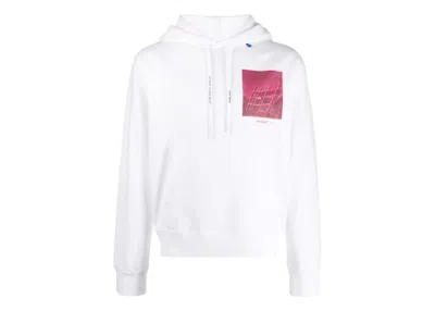 Pre-owned Off-white Men's Off Arrows Sketch Loose Fit Hoodie In White