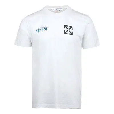 Pre-owned Off-white Men's Off Classic Arrow Alphabet T-shirt In White
