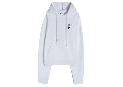 Pre-owned Off-white Men's Off Degrade Arrows Hoodie In White/black In Multi