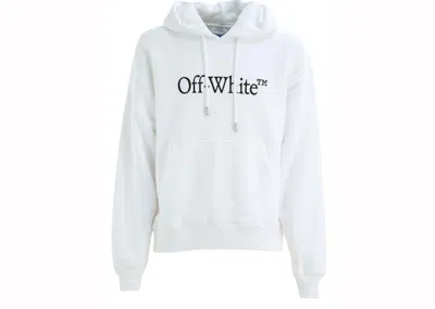 Pre-owned Off-white Men's Off From Italy Skate Hoodie In White