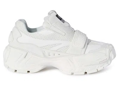Pre-owned Off-white Men's Off Glove Slip On Sneakers In White