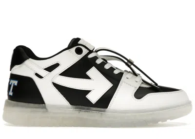 Pre-owned Off-white Men's Off Logic Out Of Office Ooo Low Sneakers In White/black