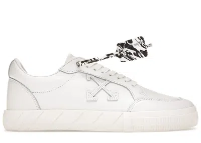 Pre-owned Off-white Men's Off Low Vulc (2021) Sneakers In White