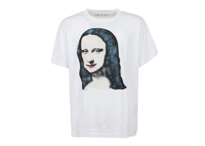 Pre-owned Off-white Men's Off Mona Lisa Over T-shirt In White