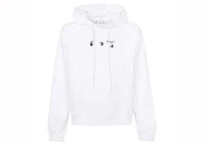 Pre-owned Off-white Men's Off Negative Mark Skate Hoodie In White/black
