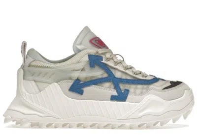 Pre-owned Off-white Men's Off Odsy1000 Tech Sneakers In White/blue
