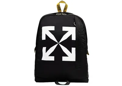 Pre-owned Off-white Men's Off Off Arrow Easy Backpackin Black/white In Multi