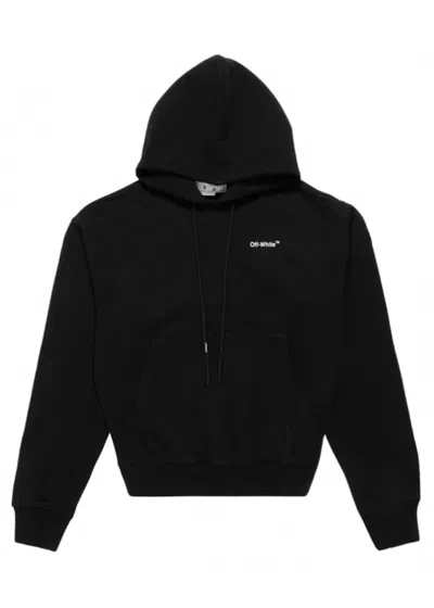 Pre-owned Off-white Men's Off Off Caravaggio Saint Jerome Writing Arrows Hoodiein Black/white