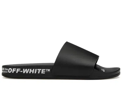 Pre-owned Off-white Men's Off Off Industrial Belt Slides Sneakers In Black/white In Multi