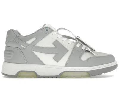 Pre-owned Off-white Men's Off Off Out Of Office Ooo Low Tops (2022) Sneakers In Grey/white