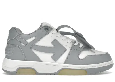 Pre-owned Off-white Men's Off Off Out Of Office "ooo" Low Tops Sneakers In Grey/white
