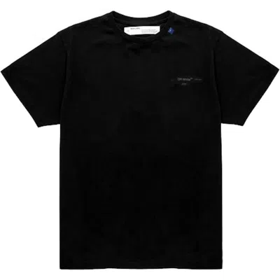 Pre-owned Off-white Men's Off Off Oversized Fit Unfinished Tshirtin Black/white