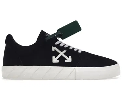 Pre-owned Off-white Men's Off Off Vulc Low Sneakers In Black/white In Multi