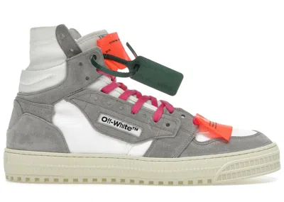 Pre-owned Off-white Men's Off Offcourt 3.0 High (fw22) Sneakers In White/grey/pink In Multi