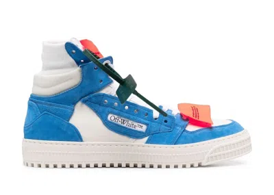 Pre-owned Off-white Men's Off Offcourt 3.0 High (ss22) Sneakers In White/sky Blue In Multi
