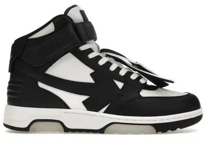 Pre-owned Off-white Men's Off Out Of Office Mid Top Panda Sneakers In White/black