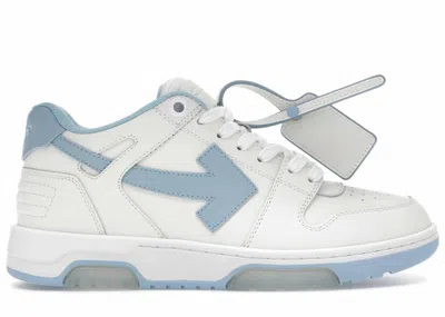 Pre-owned Off-white Men's Off Out Of Office Ooo Low Tops (2023) Sneakers In White/light Blue