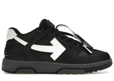 Pre-owned Off-white Men's Off Out Of Office Ooo Low Tops Fw23 Sneakers In Black/grey/white