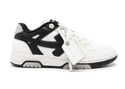 Pre-owned Off-white Men's Off Out Of Office Ooo Low Tops Sneakers In White/black
