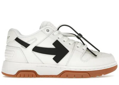 Pre-owned Off-white Men's Off Out Of Office Ooo Low Tops Sneakers In White/black/gum