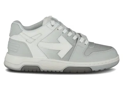 Pre-owned Off-white Men's Off Out Of Office Ooo Low Tops Sneakers In White/gray