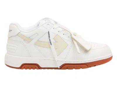 Pre-owned Off-white Men's Off Out Of Office Sneakers In White/biege/gum In Multi