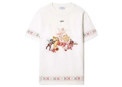 Pre-owned Off-white Men's Off Putti T-shirt In White
