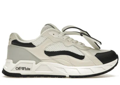 Pre-owned Off-white Men's Off Runner B Sneakers In White/black In Multi